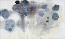 2009 / serie soplos(hauchen) / oil on canvas, 200 x 120 cm (dypthicon)